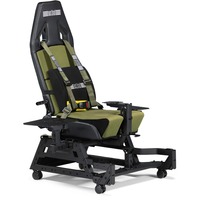 Next Level Racing Flight Seat Pro Boeing Military Edition, Siège gaming Noir