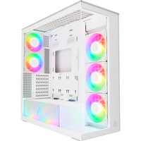 ARCTIC Xtender (White) boîtier midi tower Blanc | 2x USB-A | 1x USB-C | RGB | Verre Trempé