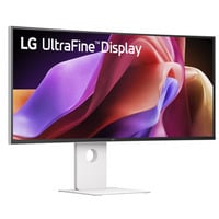 LG UltraWide 40U990A-W 40" 4K Ultra HD Moniteur incurvé Blanc/noir, 1x DisplayPort, 2x HDMI, 5x USB-C, 2x USB-A, 2x Thunderbolt, 1x RJ-45, 120 Hz