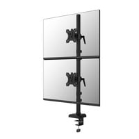 Neomounts DS60-600BL2V Bras de moniteur pour deux écrans 10-32", Support de moniteur Noir