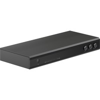goobay HDMI Switch 4-1 Audio Output 4K, Switch KVM Noir
