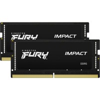 Kingston FURY Kit DDR5-5600 64 Go, Mémoire vive Noir, KF556S40IBK2-64, Impact