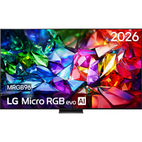 LG Micro RGB evo AI 100" 4K Ultra HD TV LED Noir, 4x HDMI, 2x USB, Bluetooth, LAN, WLAN, CI+, HDR10