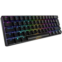Sharkoon SKILLER SGK50 S4 RGB clavier gaming mécanique Noir, Layout BE (AZERTY), Kailh Red, 60%, Hot-swappable