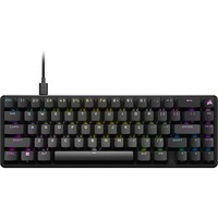 Corsair K65 PRO MINI, clavier gaming Noir, Layout États-Unis, Corsair OPX, RGB, 65%, PBT-keycaps