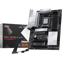 MSI PRO X870E-P WIFI carte mère socket AM5 Noir, RAID, 5Gb-LAN, Wi-Fi 7, BT, Sound, ATX