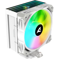 Sharkoon A50 RGB Refroidisseur CPU Blanc, Connecteur de ventilateur PWM à 4 broches