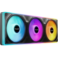 be quiet! Light Wings Pro IO 360mm ventilateurs de boîtier RGB  Noir, 3 pièces, 360 x 120 x 28 mm