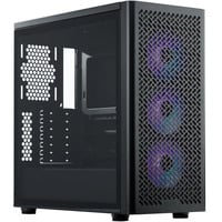 Cooler Master Elite 502 boîtier midi tower Noir | 1x USB-A | 1x USB-C | RGB | Verre Trempé