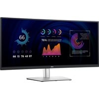 Dell P3424WE 34" Moniteur UltraWide incurvé  Noir/Argent, HDMI, DisplayPort, RJ-45, USB-C