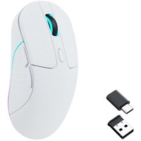 Keychron M3-A3 Wireless Mouse - White, Souris gaming Blanc