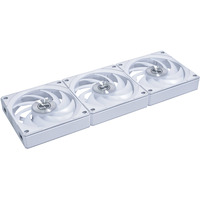 Lian Li UNI FAN CL120 Wireless, Ventilateur de boîtier Blanc, Lot de 3, 120 mm