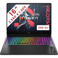 OMEN MAX 16 (ak0009nb) 16" PC portable gaming  Noir | Ryzen AI 7 350 | RTX 5070 | 24 Go | SSD 1 To | 240 Hz