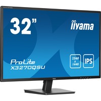 iiyama ProLite X3270QSU-B1 31.5" Moniteur Noir, 1x DisplayPort, 2x HDMI, 3x USB-A