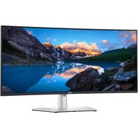 Dell U3824DW 38" Moniteur UltraWide incurvé Argent/noir, 1x DisplayPort, 2x HDMI, 2x USB-C, 4x USB-A, 1x RJ-45