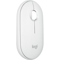 Logitech Pebble Mouse 2 M350s, Souris Blanc