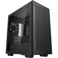 DeepCool CH370 boîtier midi tower Noir | 2x USB-A | Verre Trempé