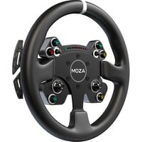 MOZA CS V2P, Volant Noir, Volant, PC, Avec fil, USB, Noir, Aluminium