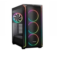 be quiet! SHADOW BASE 800 FX boîtier midi tower Noir | 2x USB-A | 1x USB-C | RGB | Window