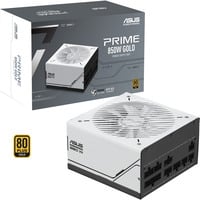 ASUS Prime Gold alimentation  modulaire 850 watt Blanc, 1x 12V-2x6, 3x PCIe