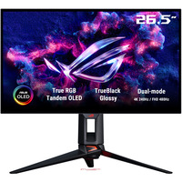 ASUS ROG Swift OLED PG27UCWM 26.5" 4K Ultra HD Moniteur gaming Noir, 1x DisplayPort, 2x HDMI, 1x USB-C, 240 Hz / 480 Hz