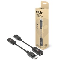 Club 3D DisplayPort 1.4 > HDMI HDR Active, Adaptateur Noir, 0,1 mètres, 4K 120Hz, 8K 60Hz