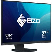EIZO FlexScan EV2720S 27" Moniteur Noir, DisplayPort, HDMI, USB-A, USB-C, Audio
