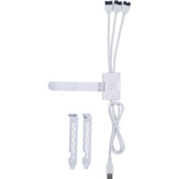 Lian Li Hub interne USB 2.0 1 vers 3, Câble en Y Blanc