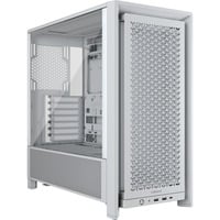Corsair FRAME 4000D boîtier midi tower Blanc | 2x USB-A | 1x USB-C | Verre Trempé