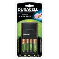 Duracell Hi-Speed Advanced Charger CEF27, Station de recharge Noir, 2 piles AA et 2 piles AAA
