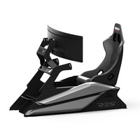 Res-Tech GT Cockpit, Simulateur de course Noir/gris, Capots ABS thermoformés