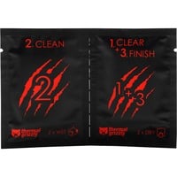 Thermal Grizzly Grizzly Cleaning, Lingettes nettoyantes 10 pièces (2 lingettes humides et 2 lingettes sèches)