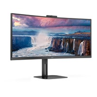 AOC CU34V5CW/BK 34" Moniteur UltraWide incurvé Noir, 1x DisplayPort, 1x HDMI, 1x USB-C, 4x USB-A