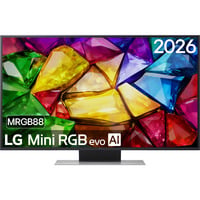 LG Mini RGB evo AI 50" Ultra HD TV LED Noir, 4 ports HDMI, 2 ports USB, sortie optique, Bluetooth, LAN, Wi-Fi, CI+, HDR10, Dolby Vision