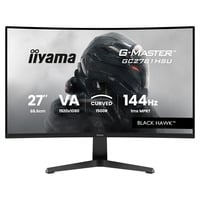 iiyama G-Master Black Hawk GC2781HSU-B1 27" Moniteur gaming incurvé Noir, 1x DisplayPort, 1x HDMI, 2x USB-A, 144 Hz