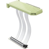 HYTE PCIe 5.0 Hyper Riser, Câble d'extension Vert/Blanc