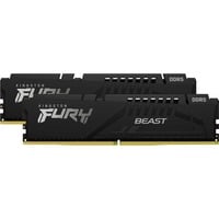 Kingston FURY Beast 32 Go DDR5-6000 (2x 16 Go) mémoire vive Noir, KF560C36BBE2K2-32, XMP 3.0, EXPO