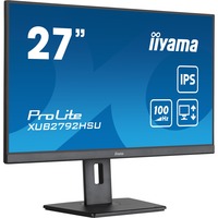 iiyama ProLite XUB2792HSU-B6 27" Moniteur  Noir (Mat), HDMI, DisplayPort, USB, Audio