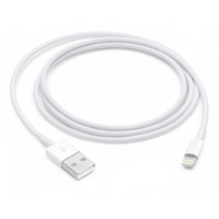 Apple USB-A 2.0 vers Lightning, Câble Blanc, 1 mètre