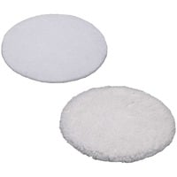 Einhell Pads pour polir, Hotte de polissage Blanc, 2 pièces