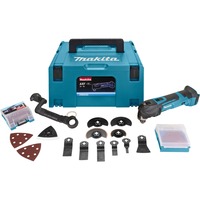 Makita Multitool 18 V DTM51ZJX3, Appareils multifonction Bleu/Noir, Batterie non incluse