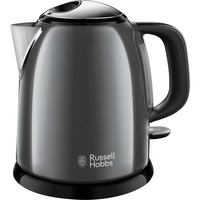 Russell Hobbs Colours Plus+ Storm Grey mini, Bouilloire Gris, 1 litre