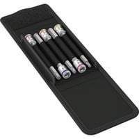 Wera 8740 A HF 1 Jeu de douilles hexagonales Zyklop, Clés mixtes à cliquet Noir/Argent, 5 pièces, avec fonction de maintien, 1/4" drive