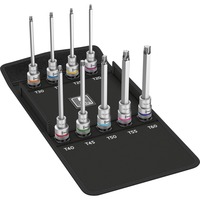 Wera 8767 HMC HF 3 Zyklop bit sockets set TORX, Set d'embouts de vissage 9 pièces