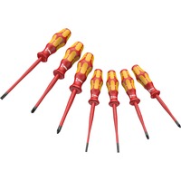 Wera Ensemble de tournevis VDE 160 iSS/7 Rouge/Jaune