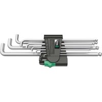 Wera Jeu de clés Allen 950/9 Hex-Plus 4, Tournevis Chrome, 9 pièces