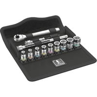 Wera Metall-Knarrensatz 8100SA 12HF 1/4", Set d'outils 28 pièces