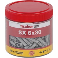 fischer SX 6x30, Cheville Gris clair