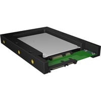 ICY BOX IB-2538StS Convertisseur HDD/SSD 2,5" - 3,5", Cadrage Universel, Cage disque dur, Plastique, Noir, 2.5", Chine