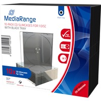 MediaRange BOX32, Étui de protection 10 pièces, pour DVD/CD, Vente au détail